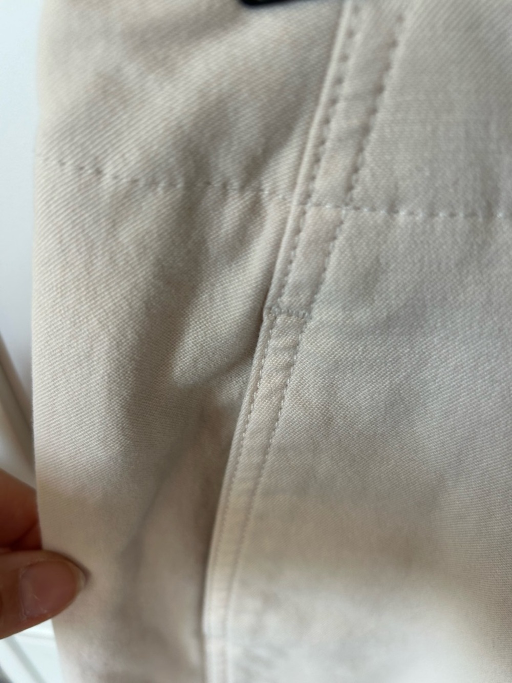 Wilfred Free Neutral Beige High-Waist Wide Leg Pants - Picture 5 of 9